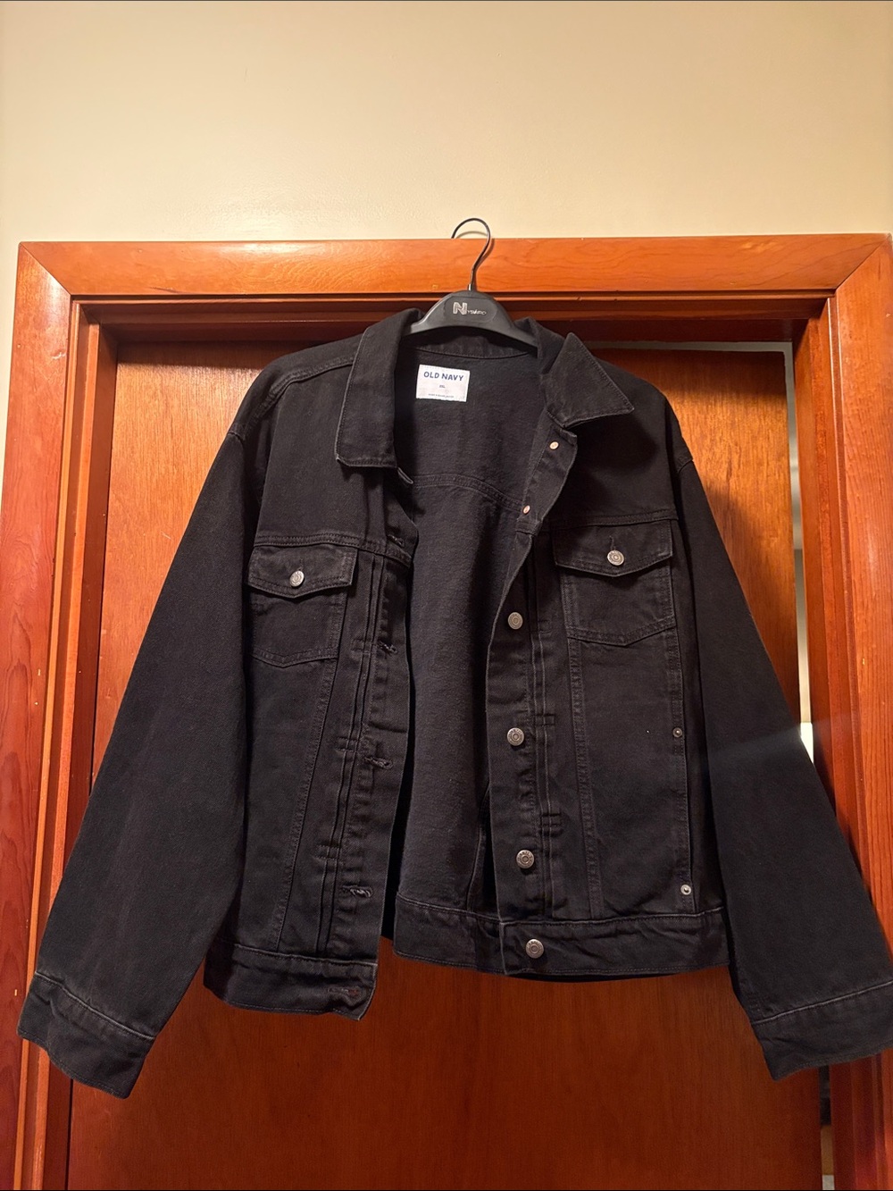 Old Navy Black Denim Jacket